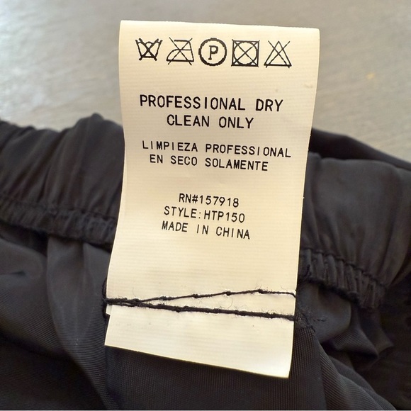 HALFHEART Black Lace-Up Women’s Cargo Pants Size L - Picture 4 of 11